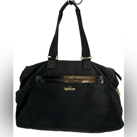 Kipling Bags Kipling Large Black Nylon Convertible Crossbody Bag Poshmark